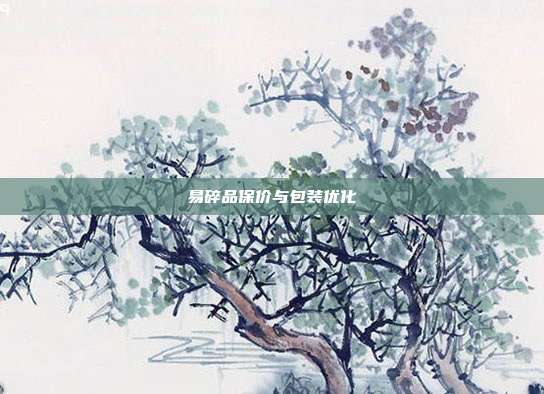 易碎品保价与包装优化